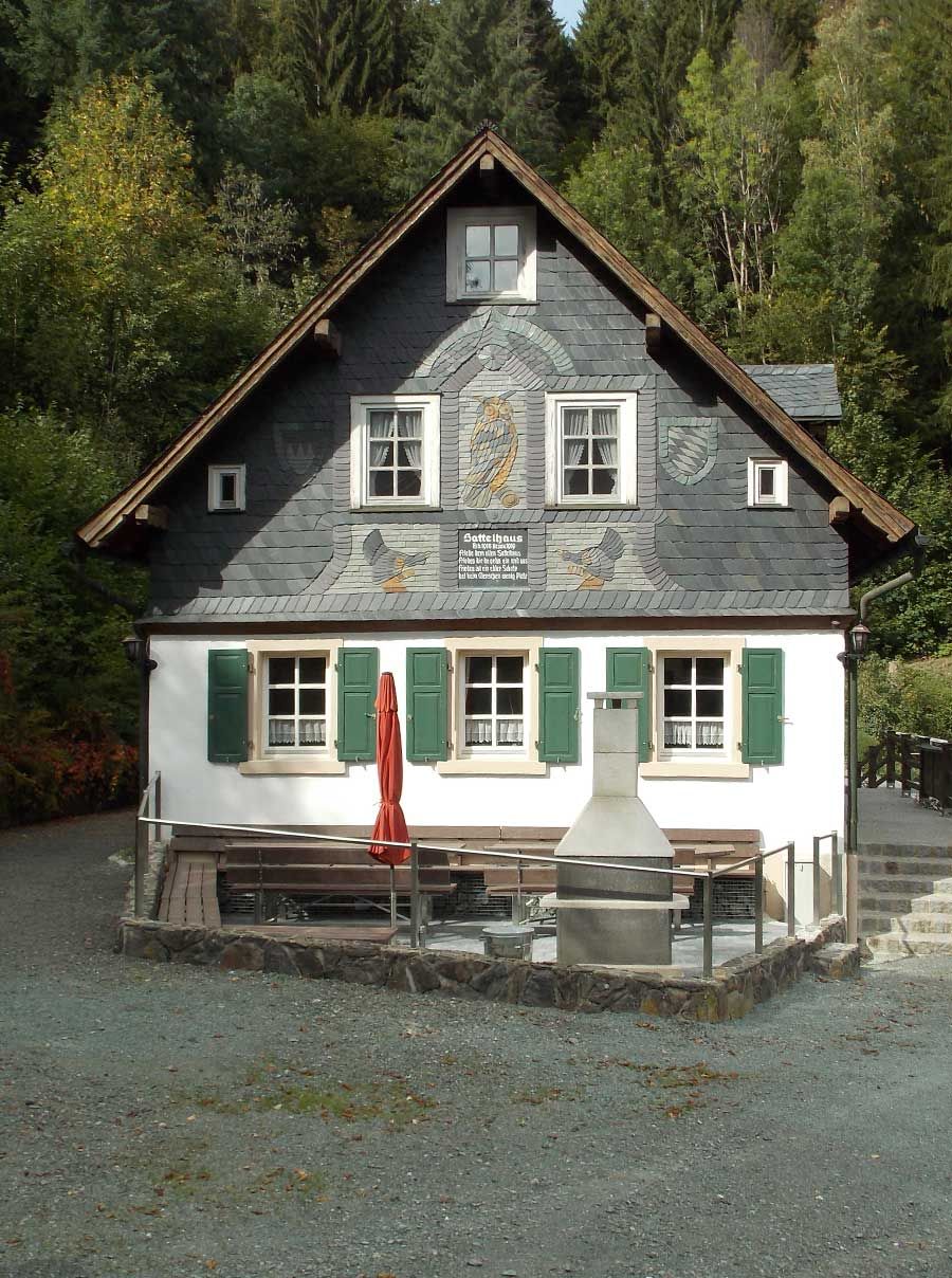 Ferienhaus mit Grillplatz für 20 Personen